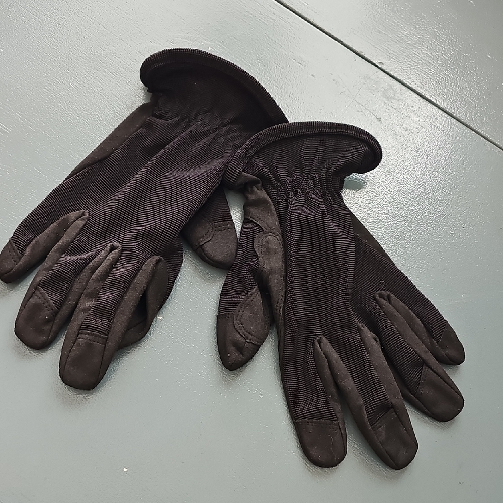 Women's‎ Black Gloves For Wrafting Size 8